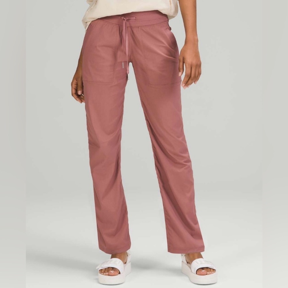 Lululemon NWOT Dance Studio Full Length Mid Rise Pant Spiced Chai